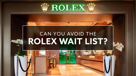 rolex liste attesa|rolex ad waiting list.